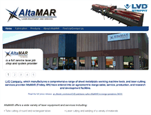 Tablet Screenshot of altamarinc.com